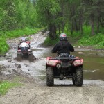 ATV riders in the vicinity of Swiftwater Creek
