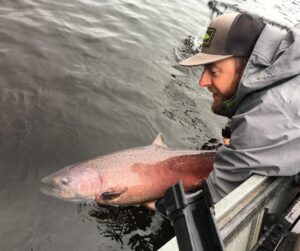 King Salmon caught on the Deshka River. Photo by Eric Booton.